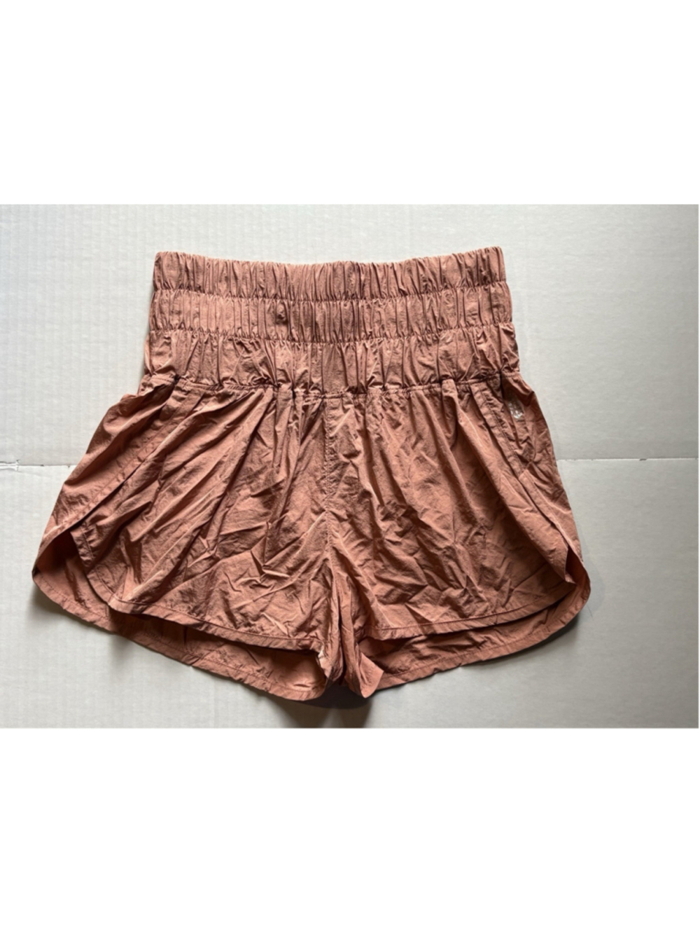 Free People FP Movement The Way Home Shorts Brushed Apricot Athletic Lining S